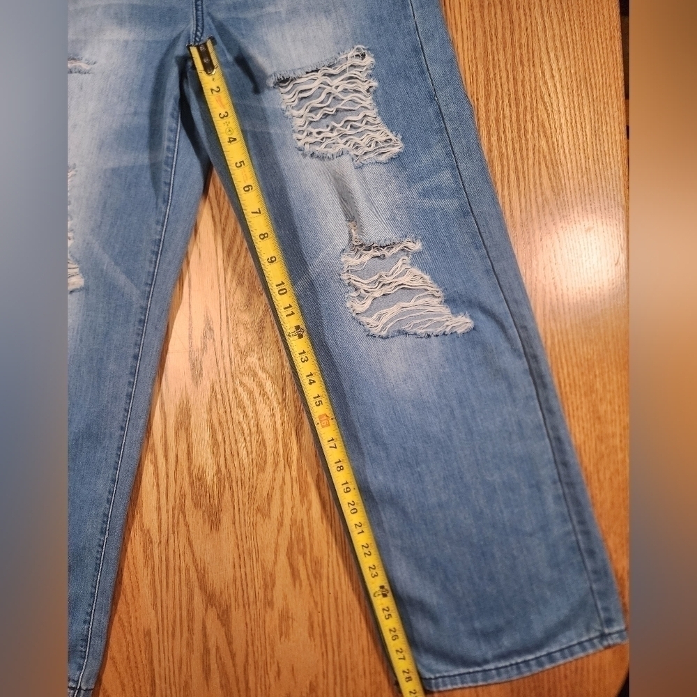 SO Goods for Life Jeans Size 11/30W Super High Rise Straight Wide Leg Di… - Picture 15 of 16